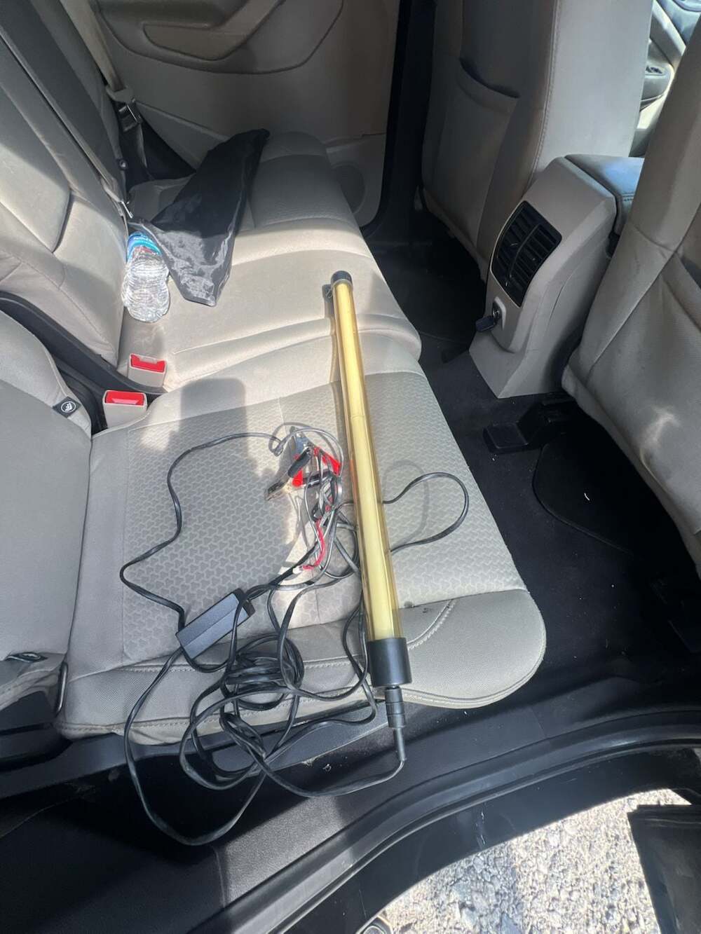 12V Fluorescent Handheld Under-Hood Work Light with Alligator Clips